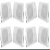 Rockville (4) Pair HP5S 5.25" Outdoor/Indoor Home Theater Speakers w/Swivel Bracket (8 Items) view 1