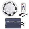 Audiosavings Bundle: Kicker 45KM102 Marine Boat Subwoofer Bundle with Kicker 45KMG10W 10" White Grille & 41KMLC KMLC LED Light Controller, Hifonics TPS-A500 Marine Amplifier (4 Items) view 1