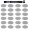 Rockville Bundle RCS350-6 350 Watt 6 Zone 70v Commercial/Amp/Bluetooth Bundle with (24) CC65T White 6.5" Commercial 70v Ceiling Speakers (25 Items) view 1