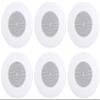 Audiosavings Bundle: (6) JBL CSS8018 8" Commercial 70V/100V 10w Ceiling Speakers (4) Restaurant/Bar/Cafe (6 Items) view 1
