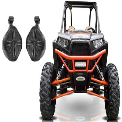 Rockville Bundle: (2) RWB70B 6.5" Black 250w 360 Swivel Tower Speakers for RZR/ATV/UTV (2 Items)
