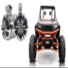 Rockville 2 WB65 6.5" 600w Metal Marine Wakeboard Tower Speakers+Swivel Brackets view 1