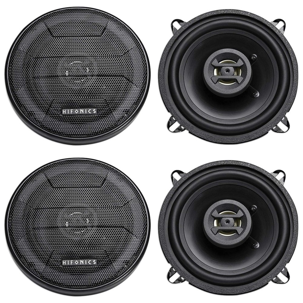 (2) Pair Hifonics ZS525CX 5.25" 400 Watt Coaxial Car Speaker (4 Items)