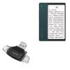 BoxWave Smart Gadget Compatible with HiSense Touch (5.84 in) - AllReader SD Card Reader, microSD Card Reader SD Compact USB - Jet Black view 1