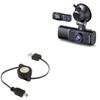 BoxWave Cable Compatible with Lamtto C310 2 Channel - miniSync, Retractable, Portable Sync Cable view 1