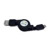 BoxWave Cable Compatible with Lamtto C310 2 Channel - miniSync, Retractable, Portable Sync Cable view 3