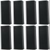 Rockville Wet Array 5 Black 70V 60W Commercial Wall Mount Swivel Column Speaker, 2-Way Line Array Design, IP55 Waterproof, Indoor/Outdoor Use for Restaurants, Churches, Auditoriums (8 Item) view 1