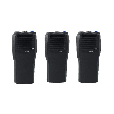 3Pack CP200 Replacement Housing Case Front Cover with Speaker Compatible with CP200 Handheld Two Way Radio