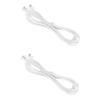 HOMSFOU 2pcs Pc Heavy Duty Telephone Line Cord Copper Conductor Extension Cable for Landline Phones Wire Connection for Office Use view 1