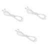 HOMSFOU 3pcs Telephone Cord Core Landline Extension Cable Pc Modular for Fax Modem and Home Phone Use Copper Construction view 1