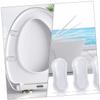 Gatuida 10pcs Transparent Toilet Lid Pads Silent Silicone Pu Cushion Bumpers for Home Hotel and Hospital Toilets Easy Installation Reduces Noise and Protects view 3