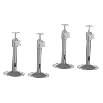 jojofuny 4pcs Security Camera Mount Ceiling Wall Bracket Indoor Outdoor CCTV Holder Aluminum for Home