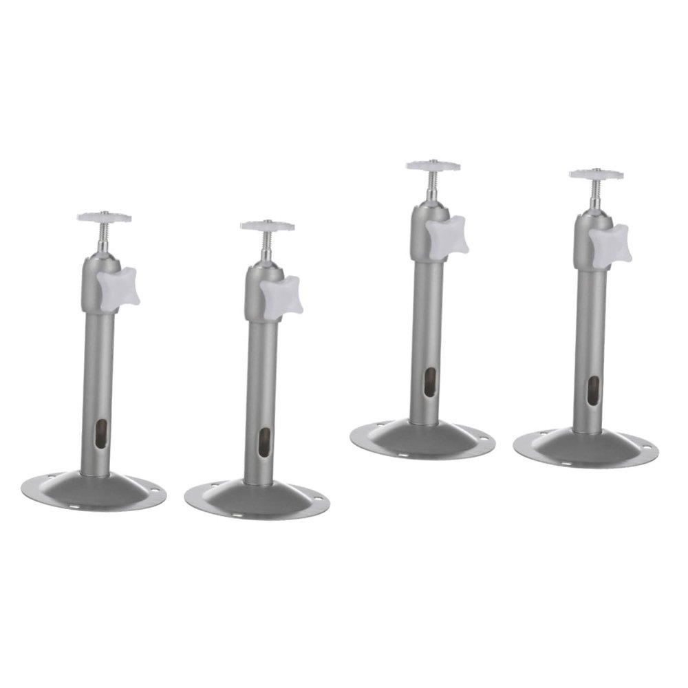 jojofuny 4pcs Security Camera Mount Ceiling Wall Bracket Indoor Outdoor CCTV Holder Aluminum for Home