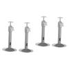 jojofuny 4pcs Security Camera Mount Ceiling Wall Bracket Indoor Outdoor CCTV Holder Aluminum for Home view 1