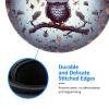 4 PCS Mousepad with Non-Slip Rubber Base 8" Round Mouse-Mat with Stitched Edge Owl Tree Branches Gaming Mousepad for Wireless Mouses Computer Laptop Home Office Desk Pad view 4