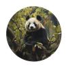 1 Mousepad with Non-Slip Rubber Base 8" Round Mouse-Mat with Stitched Edge Panda Tree Gaming Mousepad for Wireless Mouses Computer Laptop Home Office Desk Pad view 1