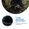1 Mousepad with Non-Slip Rubber Base 8" Round Mouse-Mat with Stitched Edge Panda Tree Gaming Mousepad for Wireless Mouses Computer Laptop Home Office Desk Pad view 4