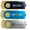 [8GB 3.0-25pcs] Custom Wooden USB Flash Drive 8GB USB3.0 with Frosted Cover 25 Pack Bulk Wood USB Drives with Personalized Logo Customized Thumb Drives with Brand - Maple view 2