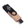 [8GB 3.0-25pcs] Custom Wooden USB Flash Drive 8GB USB3.0 with Frosted Cover 25 Pack Bulk Wood USB Drives with Personalized Logo Customized Thumb Drives with Brand - Maple view 4