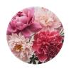 2 PCS Mousepad with Non-Slip Rubber Base 8" Round Mouse-Mat with Stitched Edge Pink Botanical Floral Gaming Mousepad for Wireless Mouses Computer Laptop Home Office Desk Pad view 1