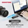 Gigastone USB-C External SSD 1TB Gaming iPhone15 USB3.2 Gen2 1,050MB/s Portable Solid State Drive USB-A + USB-C for PS5 Console view 2