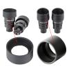 DGFJY 32mm-36mm Diameter Rubber Eyepiece Cover Eyeguard-Eye Protection-Stereo Microscope Monocular Binocular Eye Guards For Tanning Sports Makeup Sleeping-facials Glasses Eyepiece Rubber, Flat Angle view 4