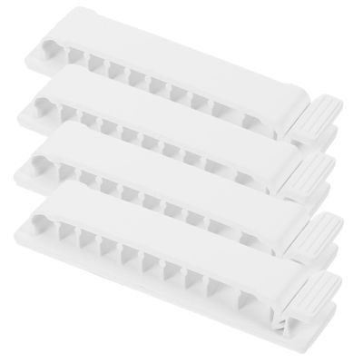 UPKOCH 12pcs Clips Wire Organizer for Easy Desktop Setup Punch Installation for Home Office and Appliances Sleek Design