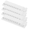 UPKOCH 12pcs Clips Wire Organizer for Easy Desktop Setup Punch Installation for Home Office and Appliances Sleek Design view 1