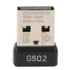 MUNEFE USB Adapter Pc, 2.4hz Sinal Receiver, Small Portable Metal Mouse Adapter for 02 Lihtspeed Mouse view 1