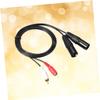 UPKOCH 1.5m XLR Male to Male Adapter Cable for DVD Tv Radio Durable Audio Cord with Shielding for High Sound Quality and Easy Connection view 2