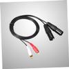 UPKOCH 1.5m XLR Male to Male Adapter Cable for DVD Tv Radio Durable Audio Cord with Shielding for High Sound Quality and Easy Connection view 4