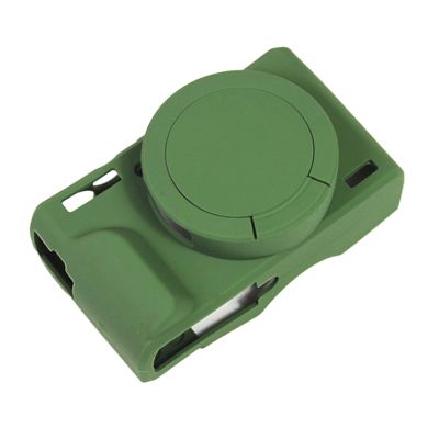 DGFJY Soft Silicone Skin Cases Protective Cover Camera Bag for G7X Mark III G7X3 Camera Body Protective Cover Replacement G7x Mark Iii Cases Accessories Protectors, Green