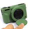 DGFJY Soft Silicone Skin Cases Protective Cover Camera Bag for G7X Mark III G7X3 Camera Body Protective Cover Replacement G7x Mark Iii Cases Accessories Protectors, Green view 4