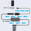 DGFJY USB C PD Type C Male to 12V Car Socket Female Converter Cable Car 12v Adapter Plug view 2
