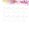UPKOCH 30pcs Cable Clips for Cord Management White Wire Organizers Easy Peel and Stick Adhesive Holder for Power Cords Chargers and USB Cables view 2