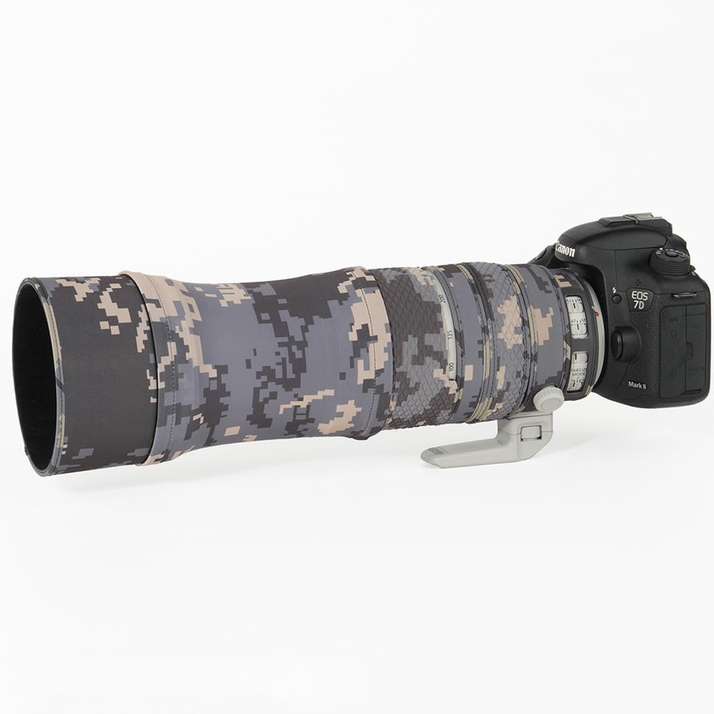 CHASING BIRDS Lens Camouflage Waterproof Coat for Sony FE 100-400mm F4.5-5.6 GM OSS Rainproof Lens Protective Cover Version IV (Digital Camouflage)
