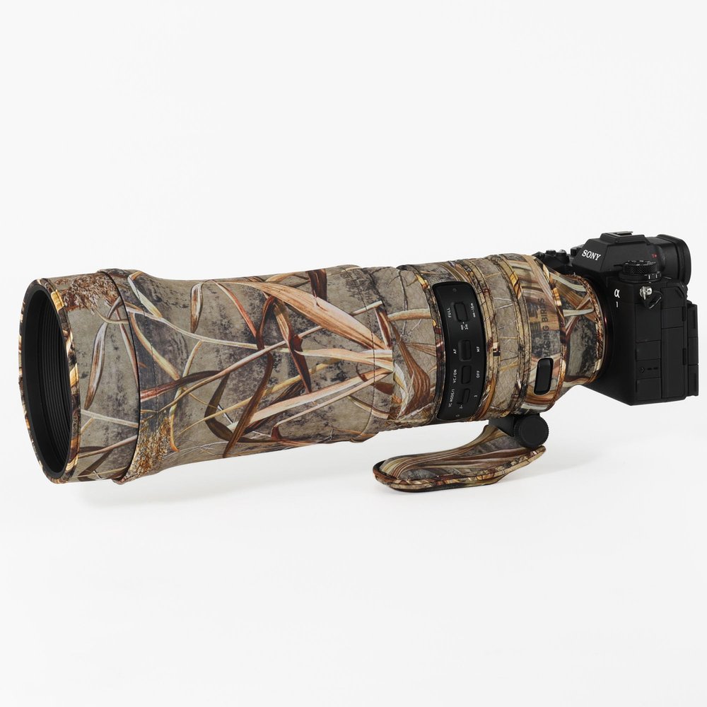 CHASING BIRDS Lens Camouflage Waterproof Coat for TAMRON 150-500mm F5-6.7 Di III VC VXD Rainproof Lens Protective Cover Version IV (Reed Camouflage, Z-Mount)