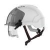 JSP EVO VISTAlens Ascend Safety Helmet - Vented, White/Smoke, ANSI Class C (AMJ260-005-F04) view 3