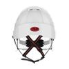 JSP EVO VISTAlens Ascend Safety Helmet - Vented, White/Smoke, ANSI Class C (AMJ260-005-F04) view 4