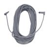 Rectangular Satellite Replacement Cable for Stable Uninterrupted Connection Cable Extension 75ft Grey view 3