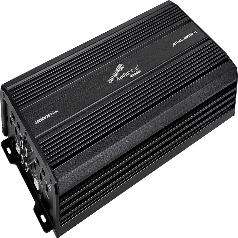 Audiopipe APXL-2200.4 4-Channel Class A/B Mosfet Amplifier (2200 Watts)