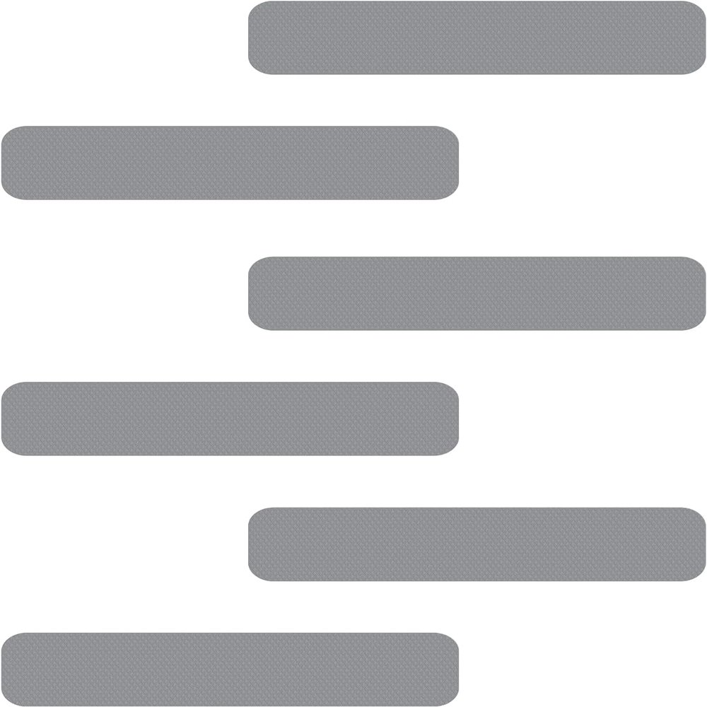 VersaTraction 2in. x 9in. Anti Slip Step Tread (6 Pack) (Grey)