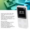 BT 5.0 MP3 Player, HiFi Music Player with LCD Screen, FM Radio, Recorder, Alarm Clock, and Electronic Book, Portable and Small (White) view 2