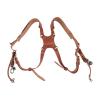 JTLB Comfortable Dual Shoulder Leather Harness Camera Strap for 2 Cameras, Premium Accessories for Photography Enthusiasts, Brown view 4