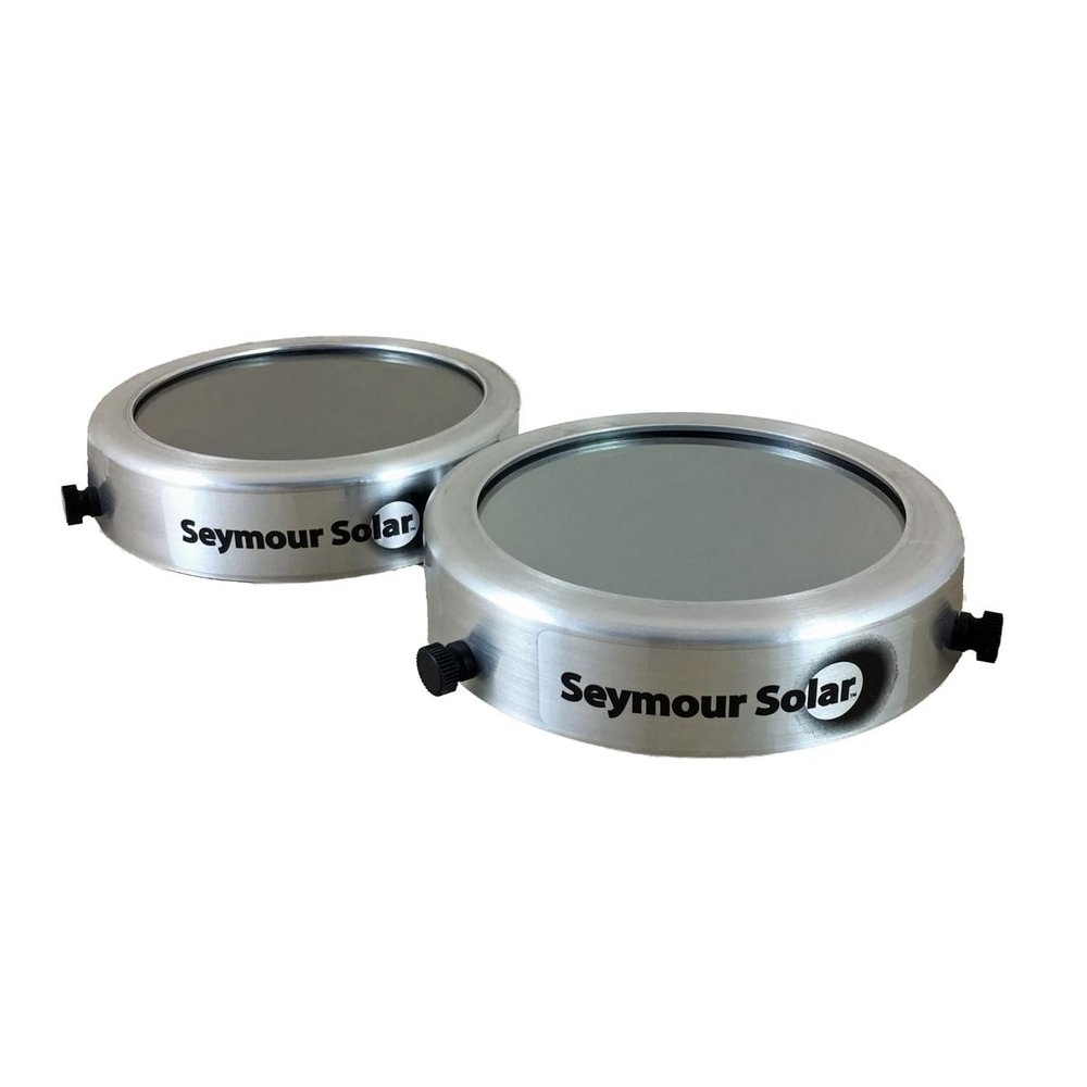 Helios Glass Solar Filter by Seymour Solar -Binocular Solar Eclipse Filter (4.25" (108mm). Fits Optical Tube Diameter 3 7/8" (99mm) to 4 1/8" (105mm))