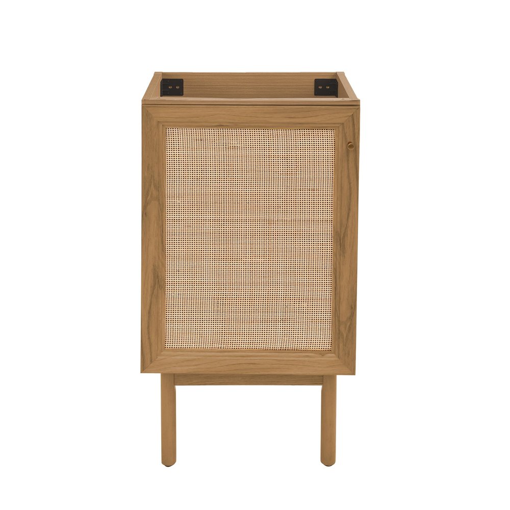 Classe 18" Bathroom Vanity in Oak Cabinet Only Bath Sink Cabinet Sink Included