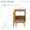 Classe 18" Bathroom Vanity in Oak Cabinet Only Bath Sink Cabinet Sink Included view 3