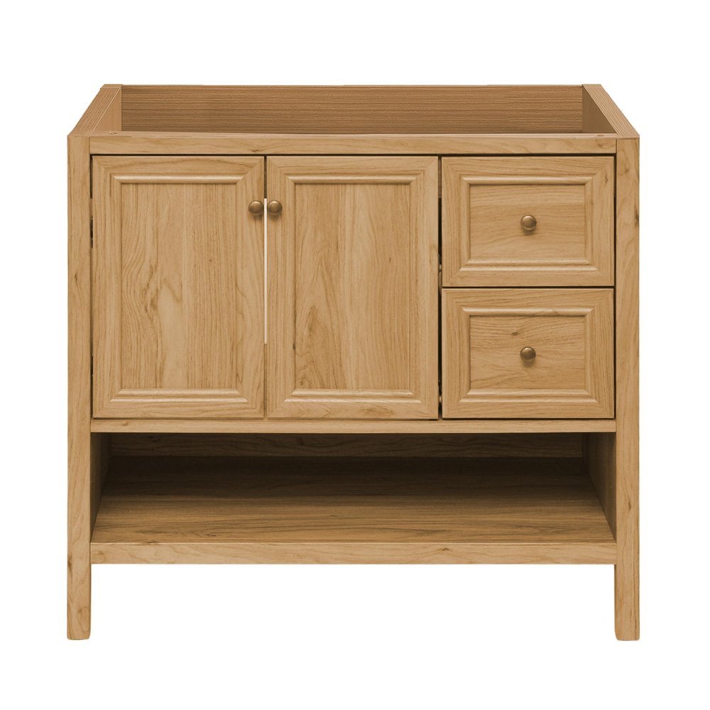 Swiss Madison Well Made Forever Chateau 36" Bathroom Vanity in Natural Oak - Cabinet