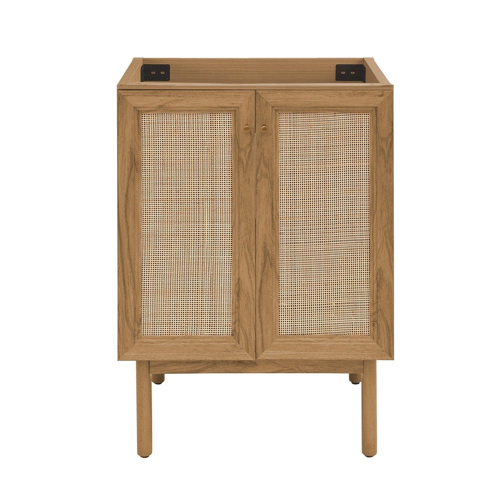 Classe 24" Bathroom Vanity in Oak Cabinet Only Bath Sink Cabinet Sink Included