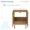 Classe 24" Bathroom Vanity in Oak Cabinet Only Bath Sink Cabinet Sink Included view 3